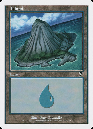 Island (335) [Seventh Edition] | Cracking-Singles