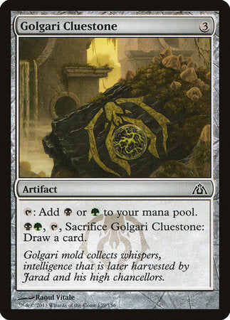 Golgari Cluestone [Dragon's Maze] | Cracking-Singles