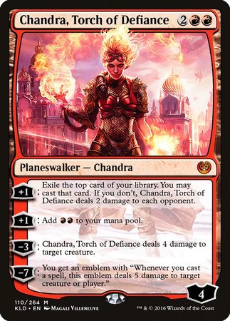 Chandra, Torch of Defiance [Kaladesh] | Cracking-Singles