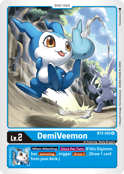 DemiVeemon [BT3-002] [Release Special Booster Ver.1.5] | Cracking-Singles