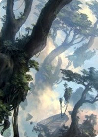 Forest 1 Art Card [Zendikar Rising Art Series] | Cracking-Singles