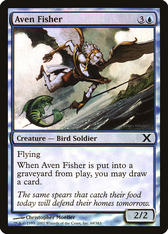 Aven Fisher (Premium Foil) [Tenth Edition] | Cracking-Singles