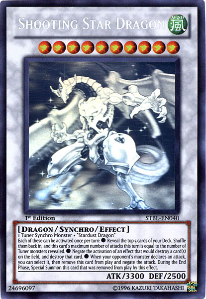 Shooting Star Dragon [STBL-EN040] Ultimate Rare | Cracking-Singles