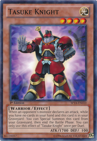 Tasuke Knight [SP14-EN010] Starfoil Rare | Cracking-Singles