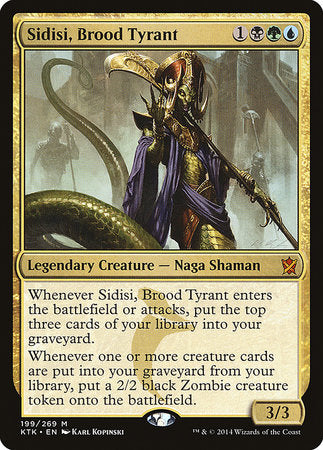 Sidisi, Brood Tyrant [Khans of Tarkir] | Cracking-Singles