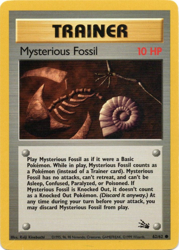 Mysterious Fossil (62/62) [Fossil Unlimited] | Cracking-Singles