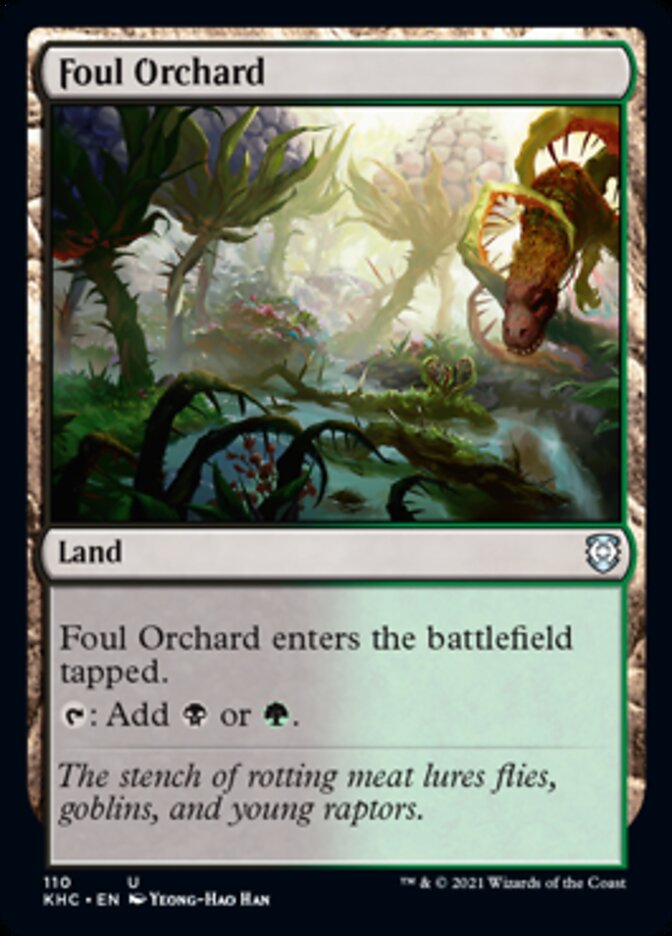 Foul Orchard [Kaldheim Commander] | Cracking-Singles