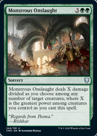 Monstrous Onslaught [Commander Legends] | Cracking-Singles