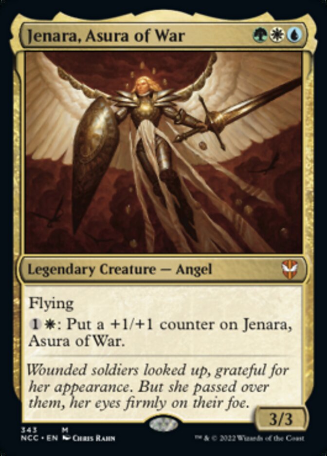 Jenara, Asura of War [Streets of New Capenna Commander] | Cracking-Singles