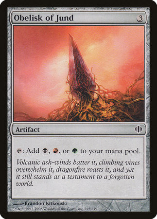 Obelisk of Jund [Shards of Alara] | Cracking-Singles