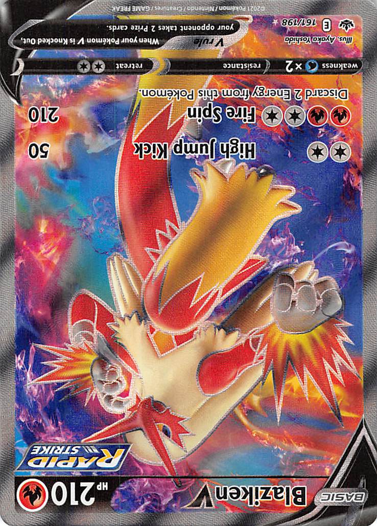 Blaziken V (161/198) [Sword & Shield: Chilling Reign] | Cracking-Singles