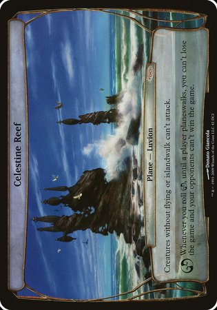 Celestine Reef (Prerelease Promo) [Promotional Planes] | Cracking-Singles