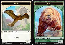 Bear // Bird Double-Sided Token [Modern Horizons Tokens] | Cracking-Singles