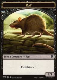 Cat Warrior // Rat Token [Commander 2017 Tokens] | Cracking-Singles