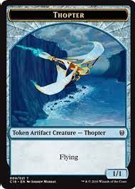 Thopter // Daretti Emblem  Double-sided Token [Commander 2016 Tokens] | Cracking-Singles