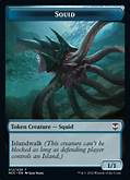 Squid // The Monarch  Double-sided Token [Streets of New Capenna Commander Tokens] | Cracking-Singles